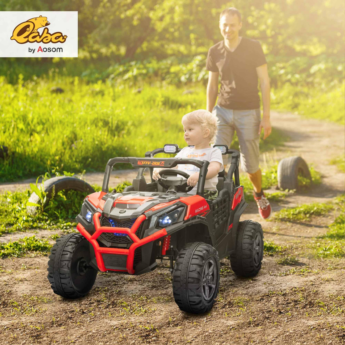 24V 2 Seater Electric Off-Road UTV Truck K286558