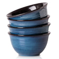 Ceramic Soup Bowls Set of 4, 40 Ounce Navy Blue F99096