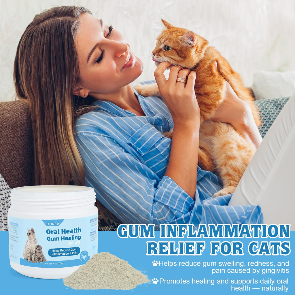 Natural Plant-Based Cat Oral Care Z3482