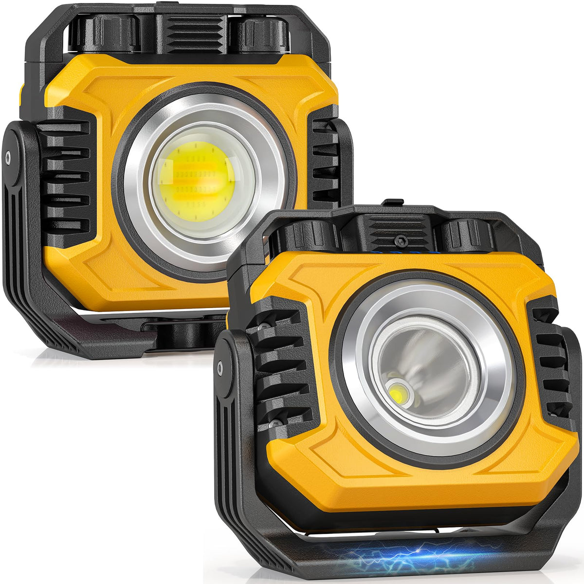 2-Pack 2400LM Magnetic Rechargeable Work Light U17660