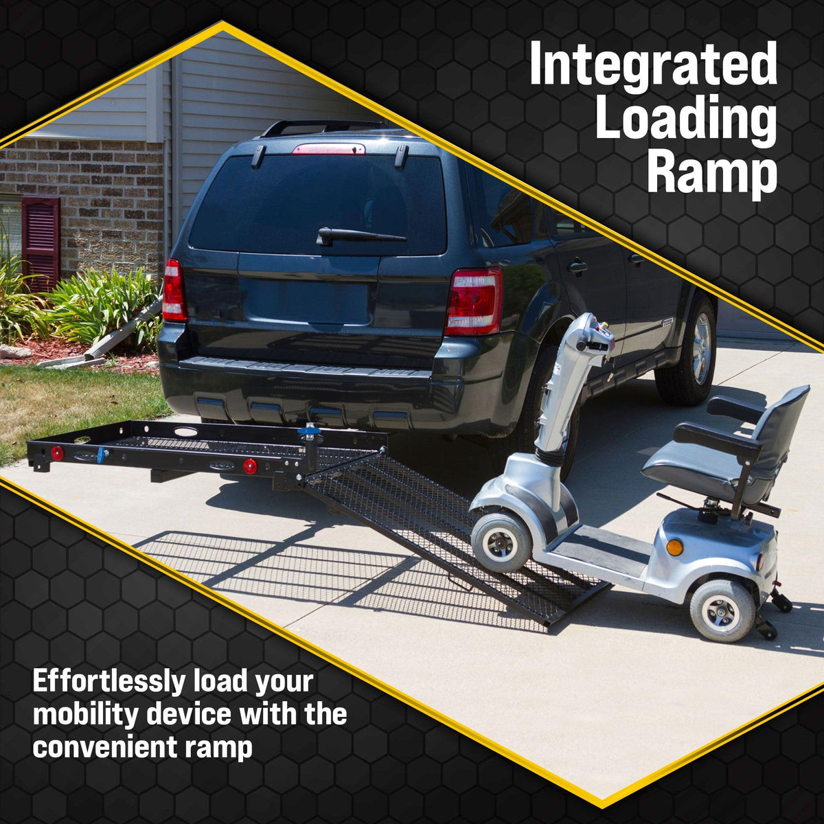 Folding Wheelchair Scooter Carrier 400 lb B18205