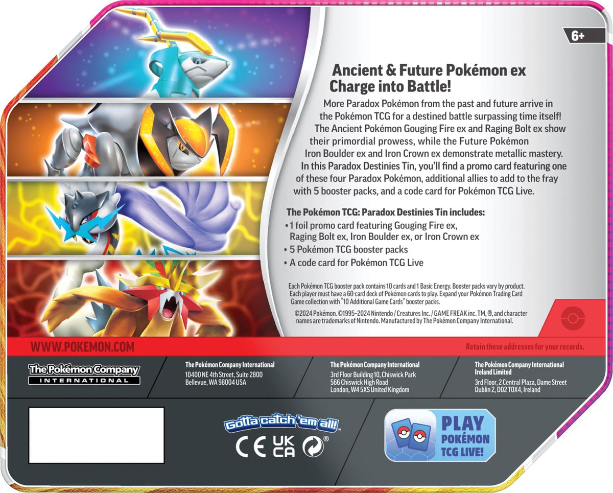 Pokemon TCG Tin E7053