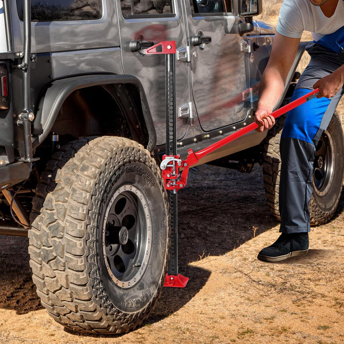 48" 7000 LBS Capacity Heavy Duty Farm Jack V58030