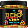 Hemp Gummies Peach Rings I612