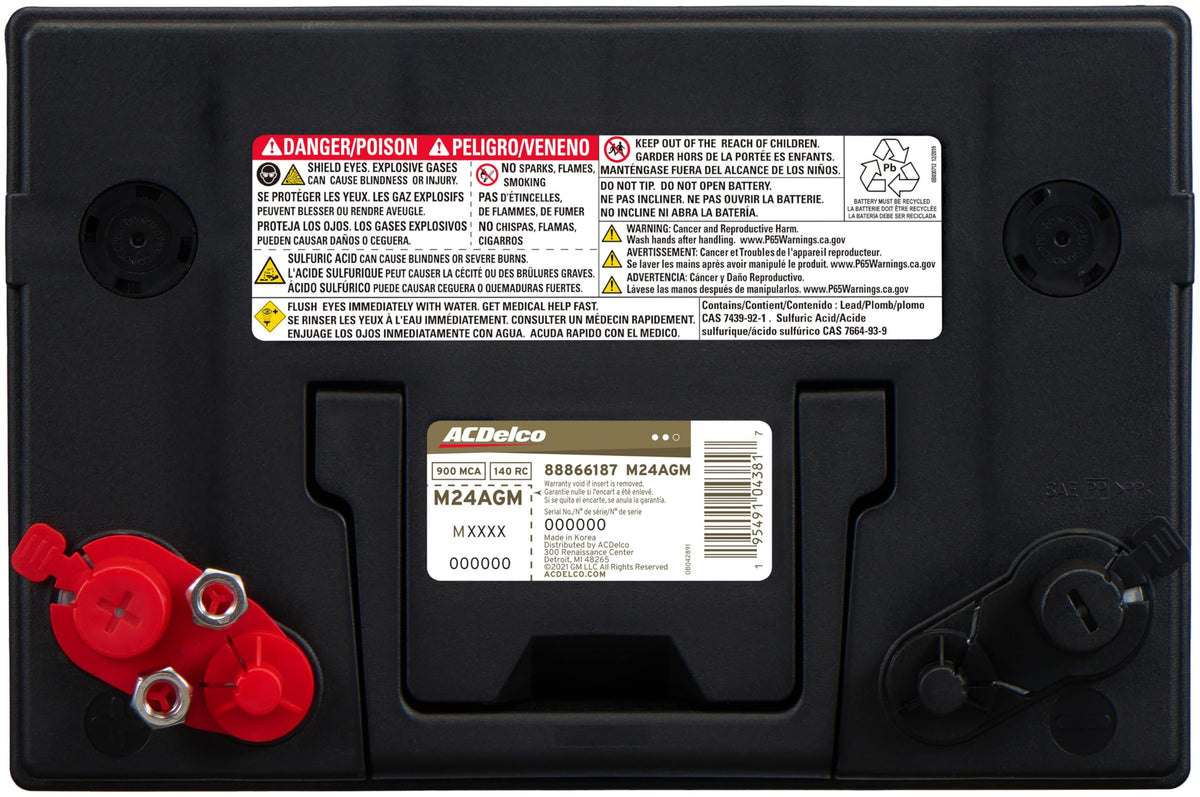 AGM BCI Group 24 Battery U444486