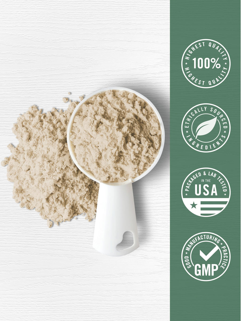 Pea Protein Isolate Powder 7lb Unflavored K51789