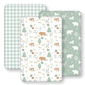 Fitted Bassinet Sheets 33”x20” 3-Pack I3885