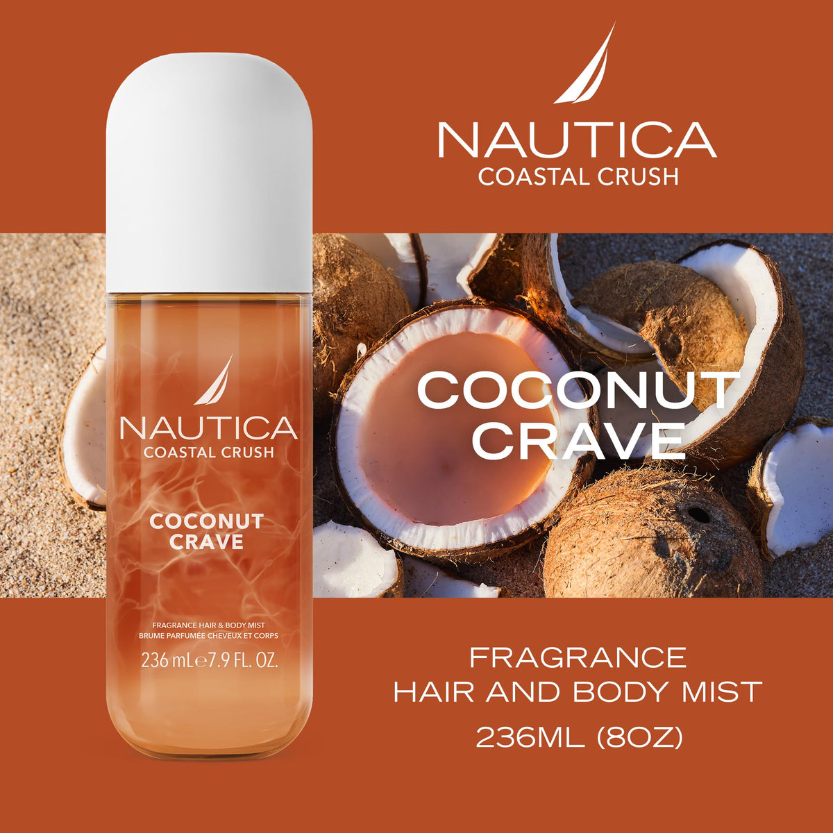 Coconut Apple Cedarwood Hair & Body Mist 8.0 fl oz E3811