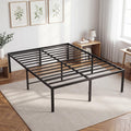 Queen 18 Inch Metal Platform Bed Frame O954162