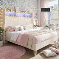 Queen Size Bed Frame with Tall Headboard N76024