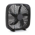 Black 20-Inch 3-Speed Box Fan with Carry Handle F49376