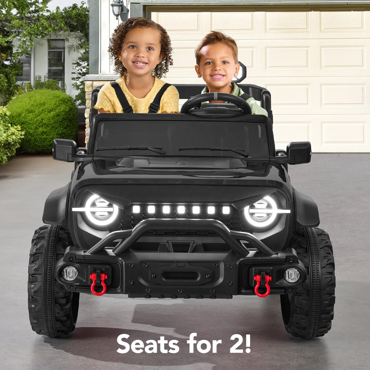 24V 2-Seater Electric Ride On Car Truck X967