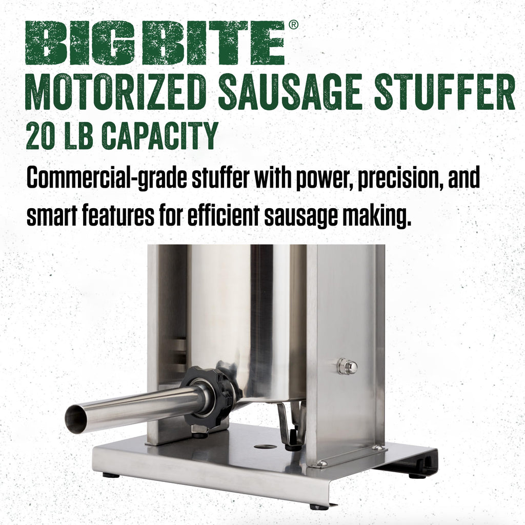 20 lb Stainless Steel Motorized Sausage Stuffer H65704