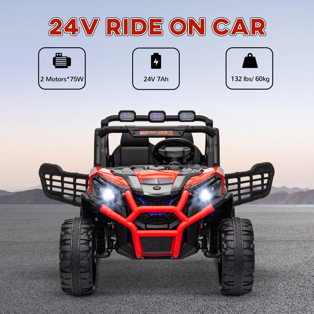 24V 2 Seater Electric Off-Road UTV Truck K286558