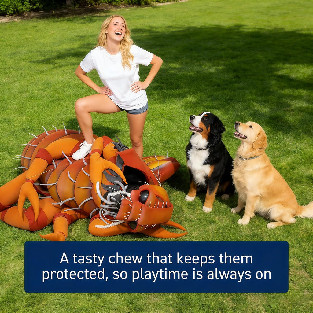 Natural Flea and Tick Prevention for Dogs Chewables R377