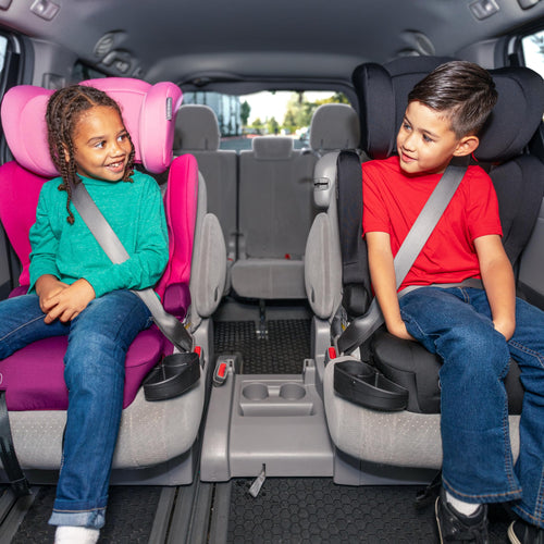 2-in-1 Belt Positioning Booster Seat, Pink N2995