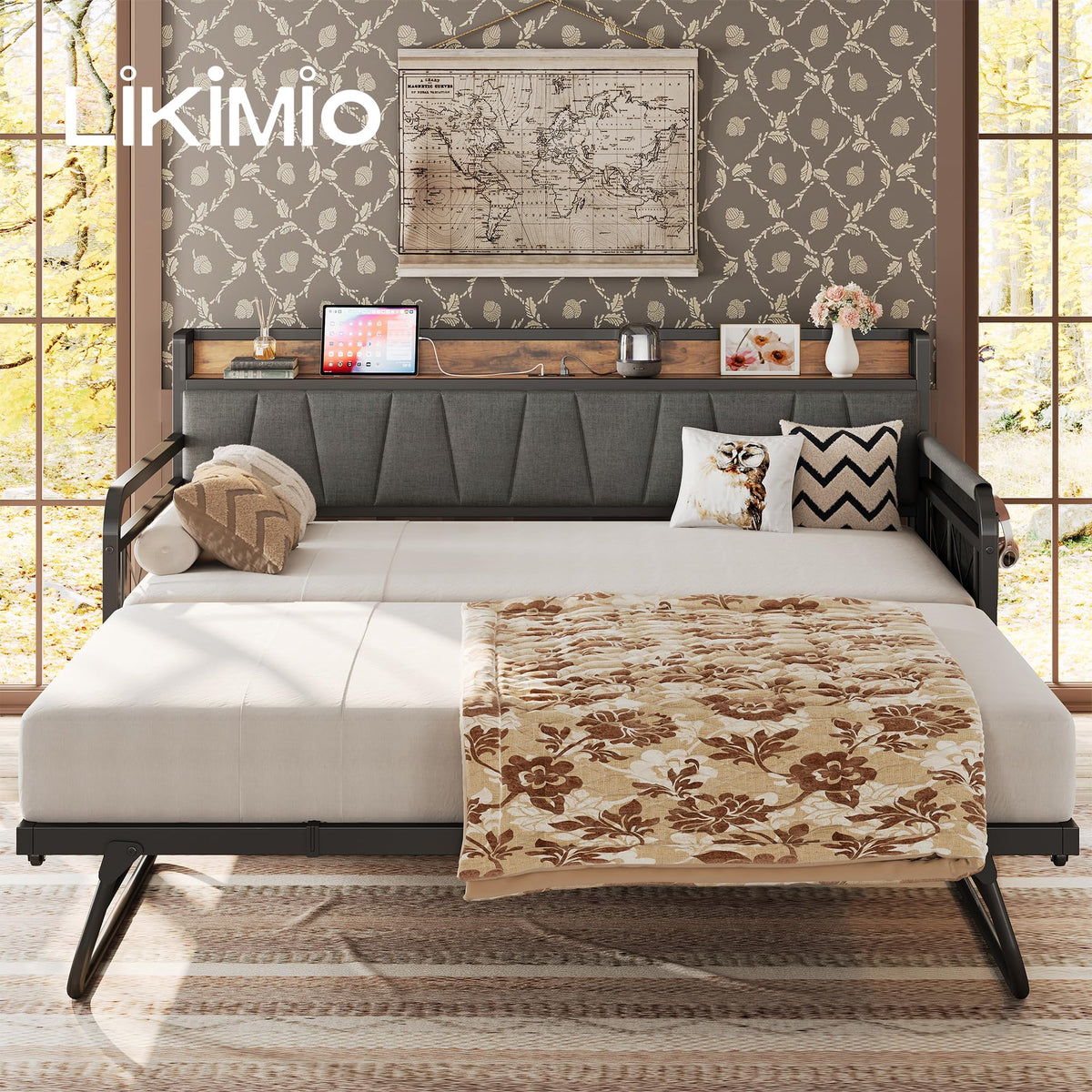 Twin Daybed with Trundle F322468