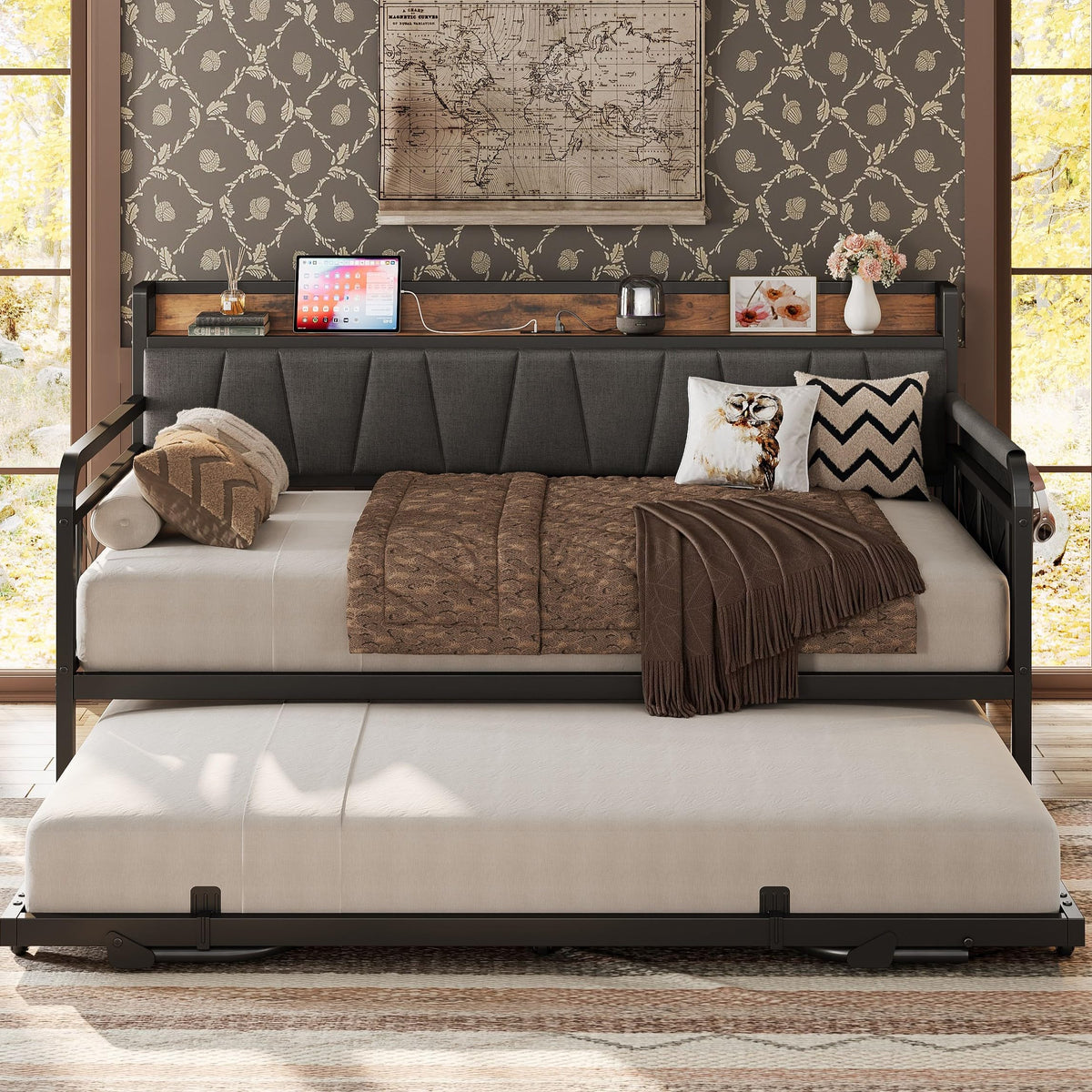Twin Daybed with Trundle F322468